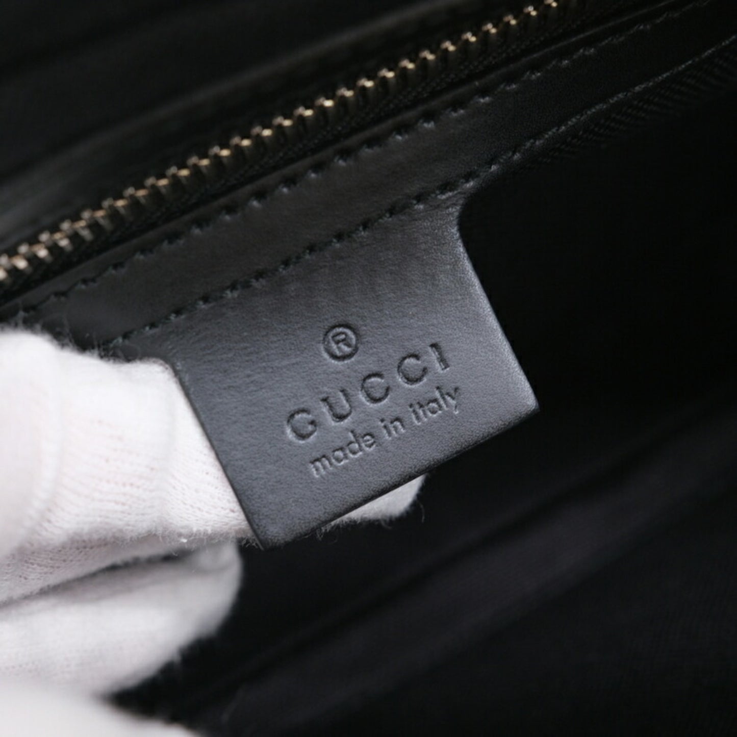 Gucci Canvas Black Crossbody Bags