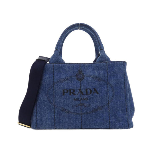 Prada Denim Blue Handbags