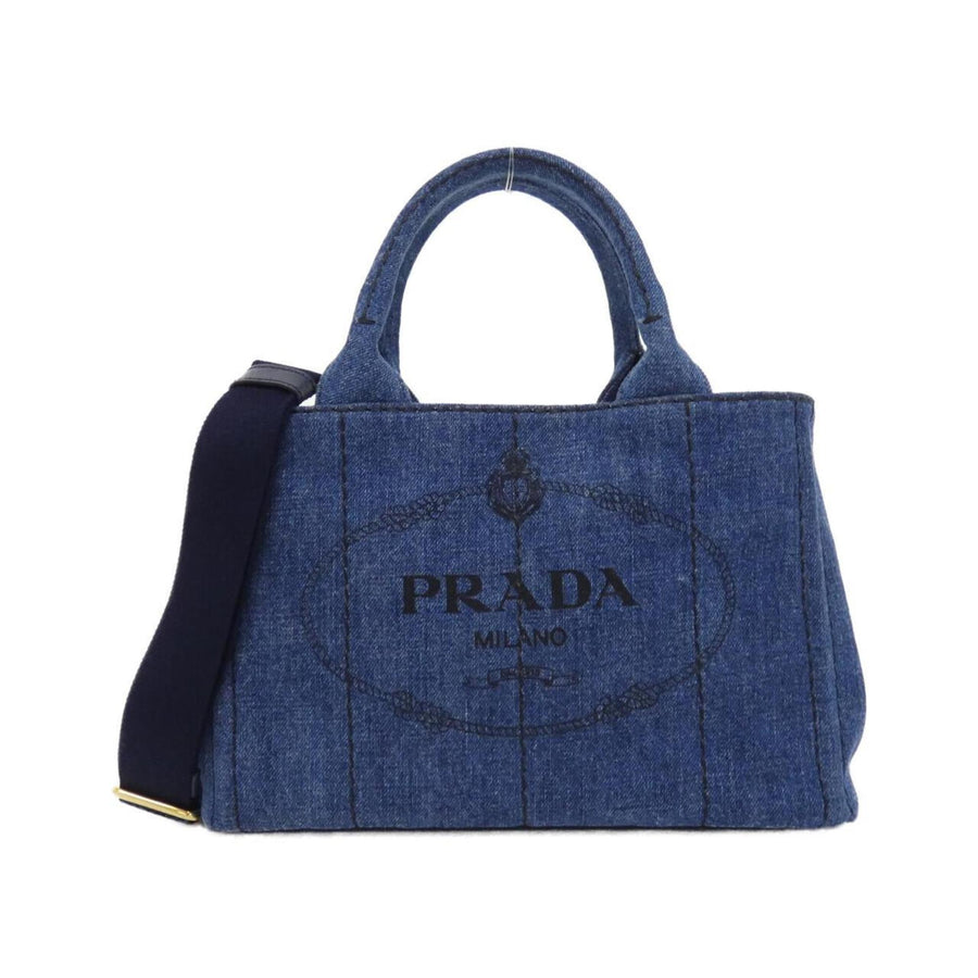 Prada Denim Blue Handbags