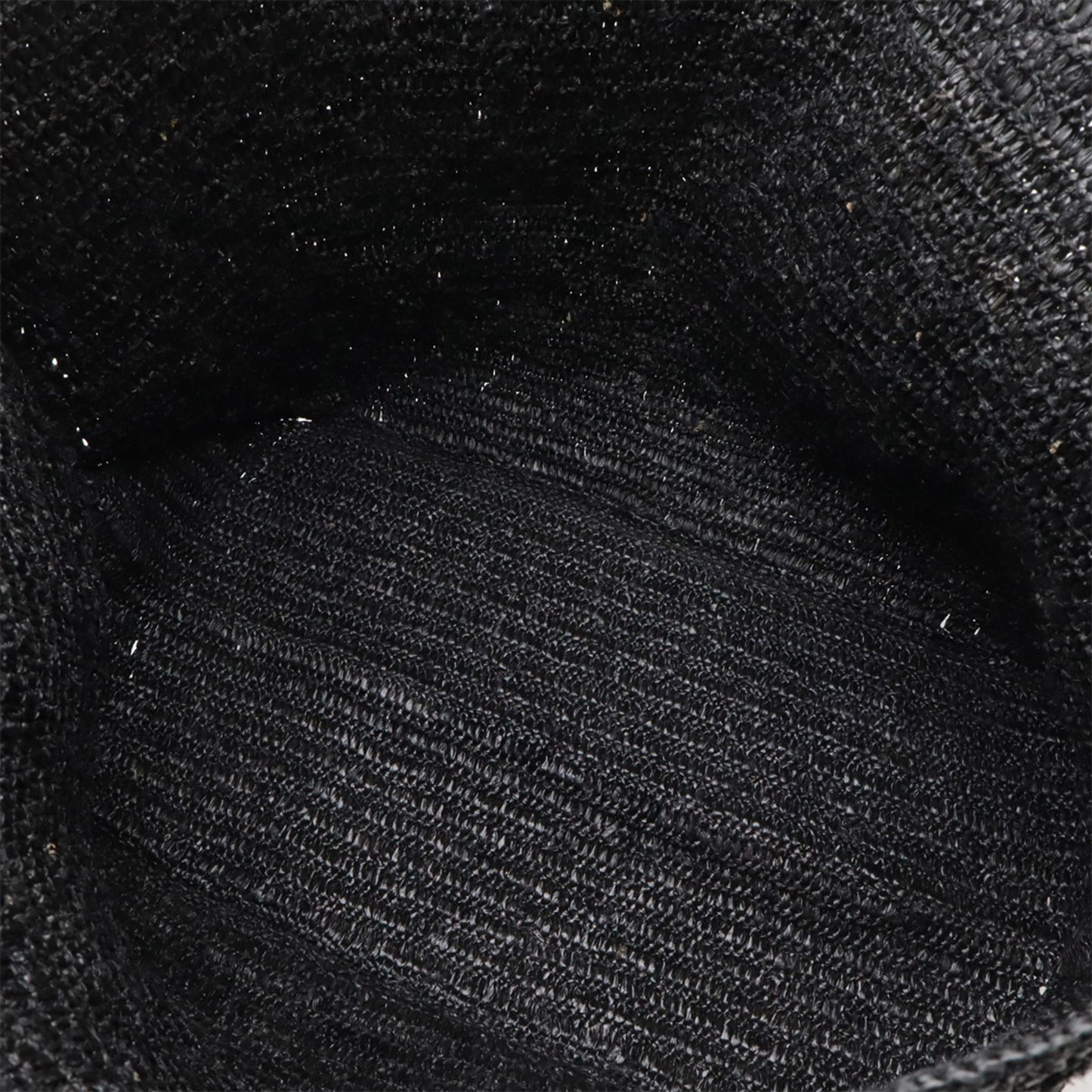 Loewe Woven Fabric Black Shoulder Bags