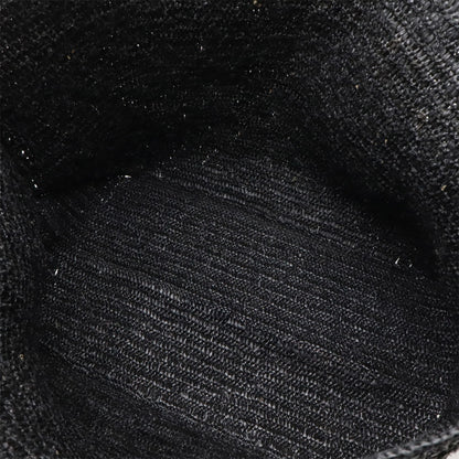 Loewe Woven Fabric Black Shoulder Bags