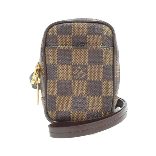 Louis Vuitton Coated Canvas Brown Small Bags