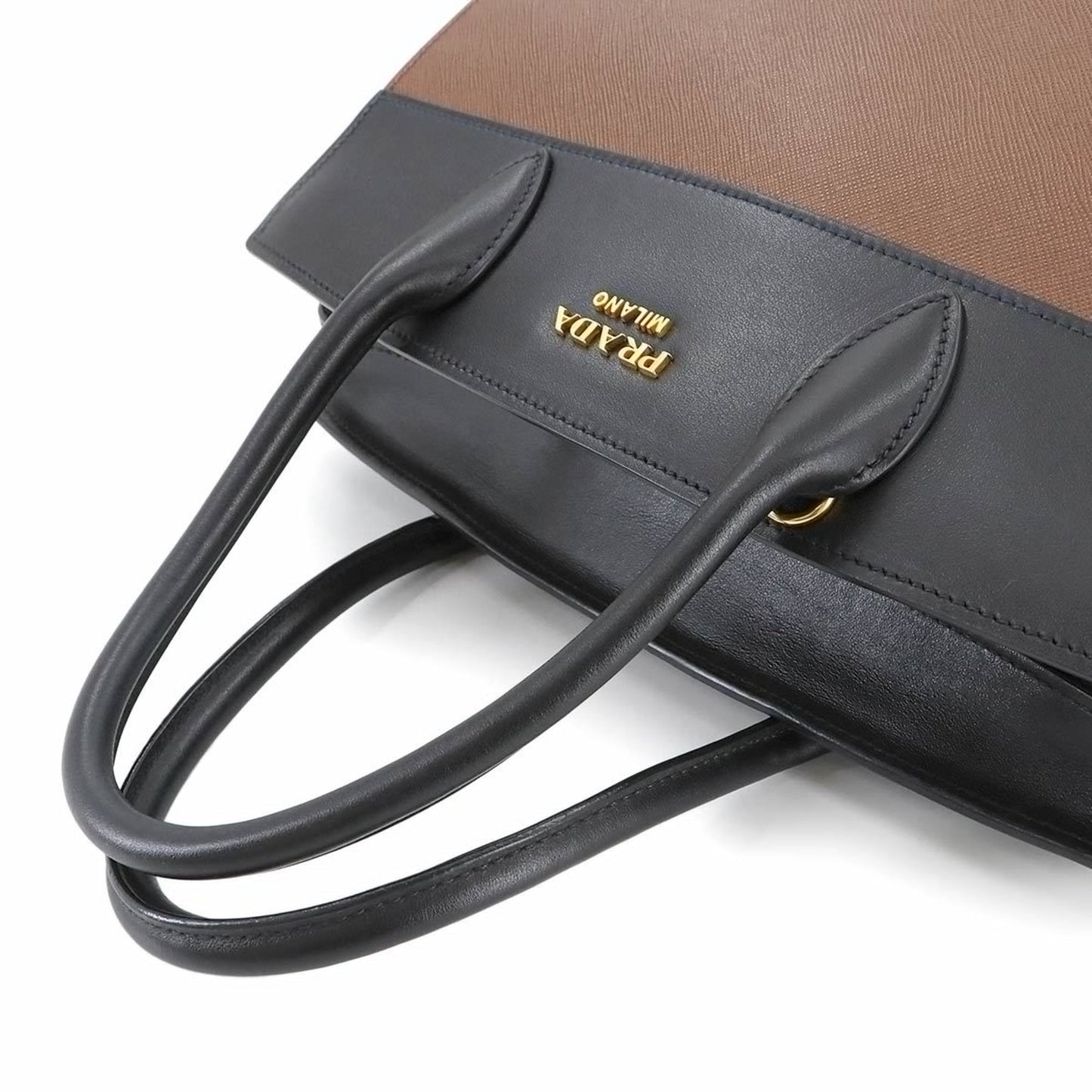 Prada Saffiano Black Handbags