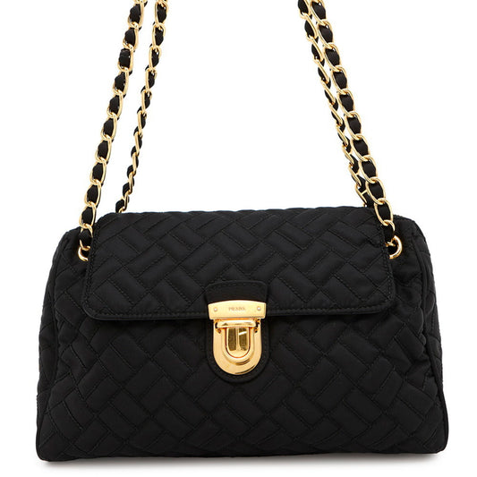 Prada Nylon Black Shoulder Bags