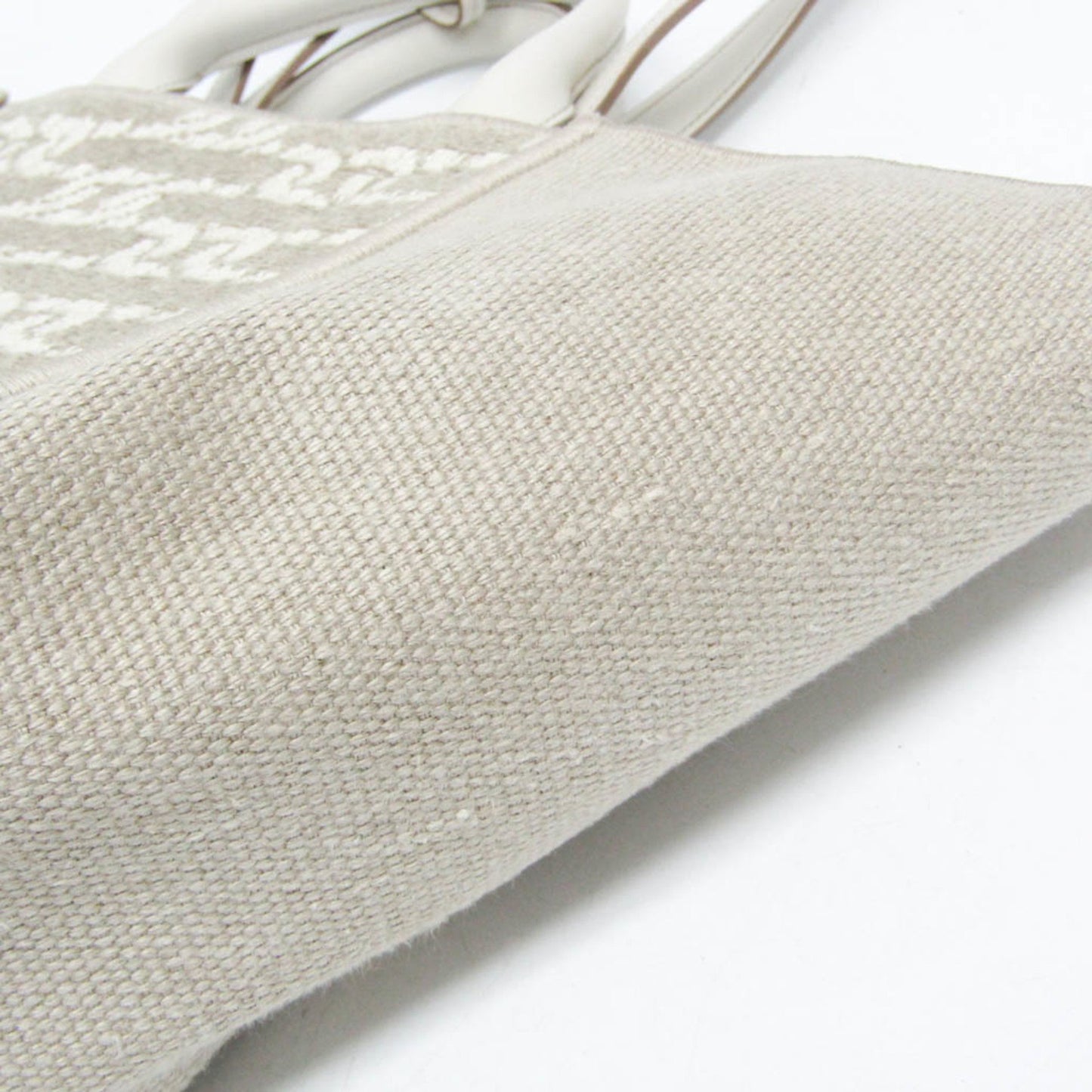 Tod's Linen Gray Handbags