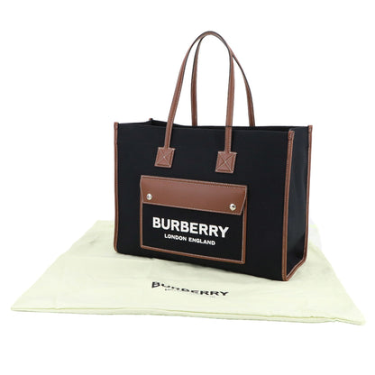 Burberry Canvas Black Tote Bags