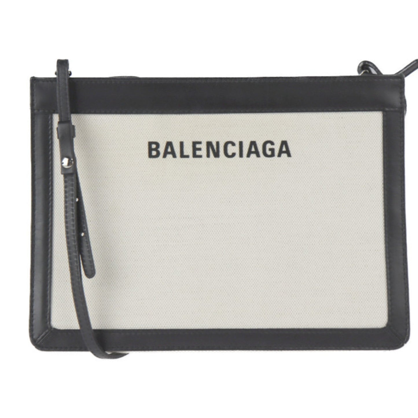 Balenciaga Canvas Black Clutch Bags