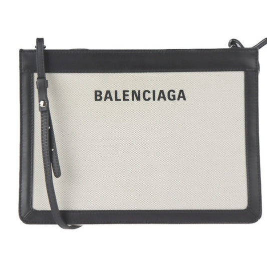 Balenciaga Canvas Black Clutch Bags
