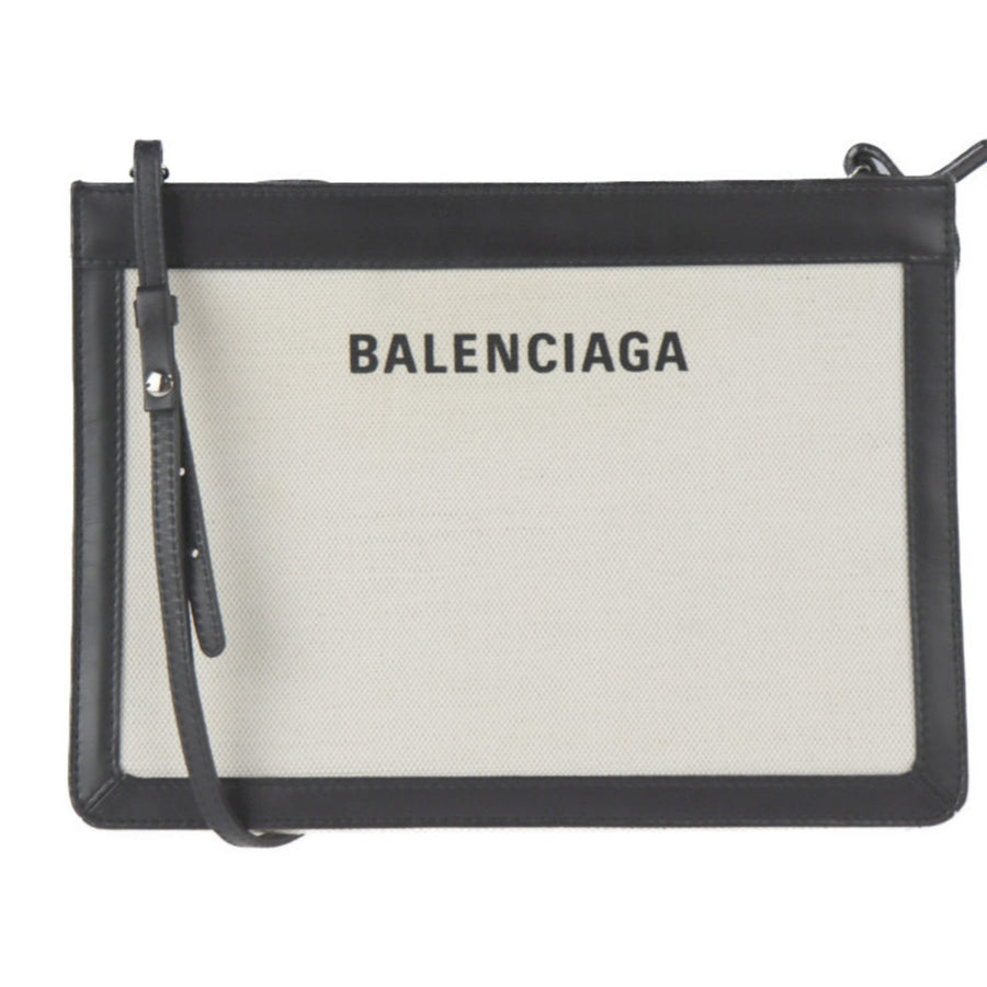 Balenciaga Canvas Black Clutch Bags