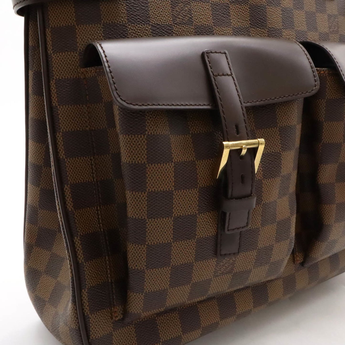Louis Vuitton Pvc Brown Shoulder Bags