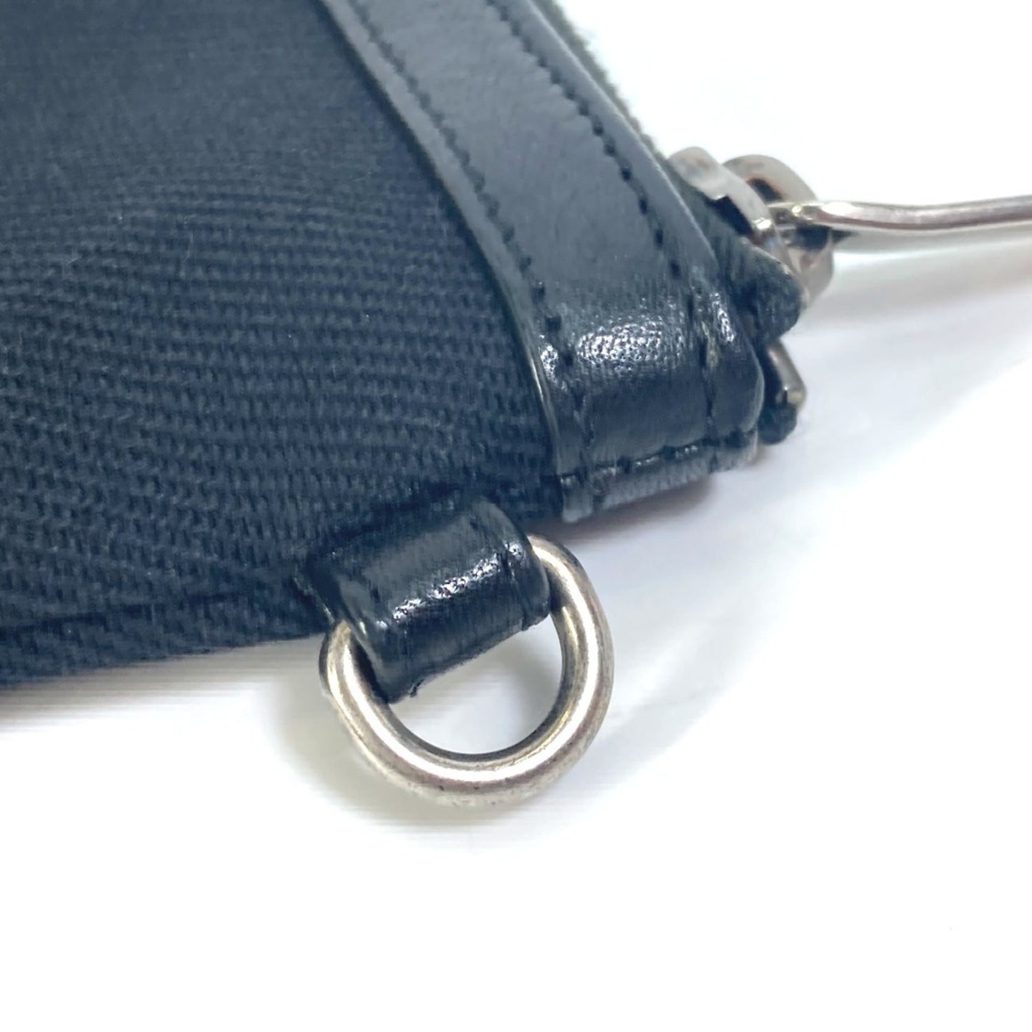 Saint Laurent Canvas Black Clutch Bags