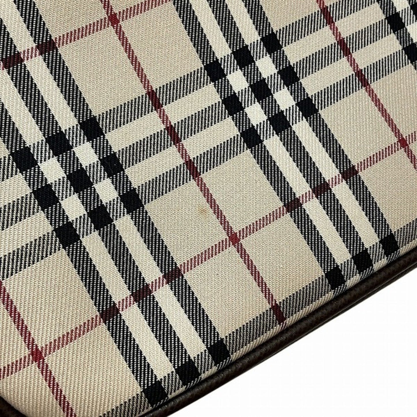 Burberry Canvas Brown Shoulder Bags