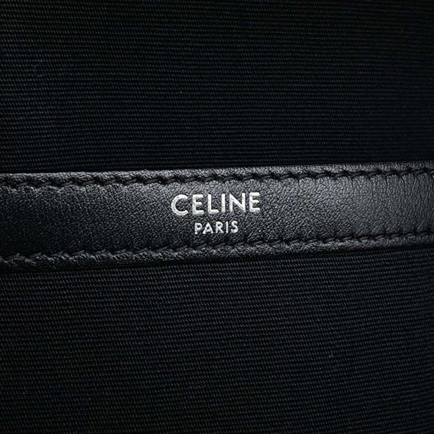 Celine Pvc Black Backpacks