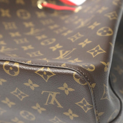 Louis Vuitton Monogram Canvas Red Shoulder Bags