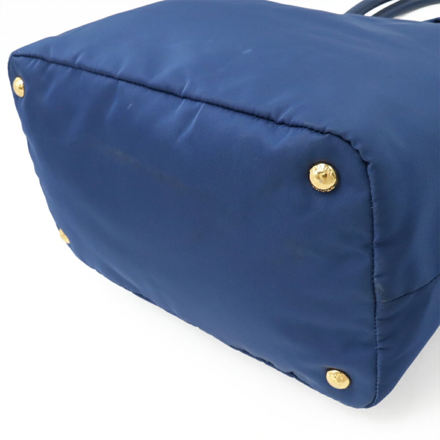 Prada Nylon Blue Handbags