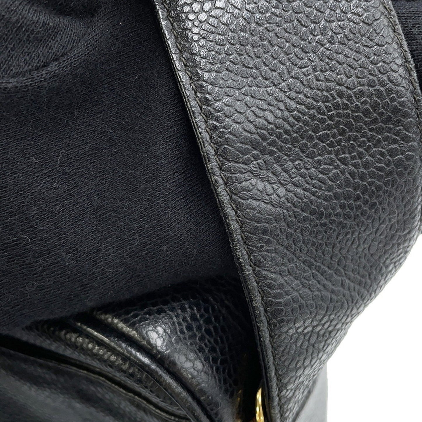 Chanel Calfskin Black Shoulder Bags