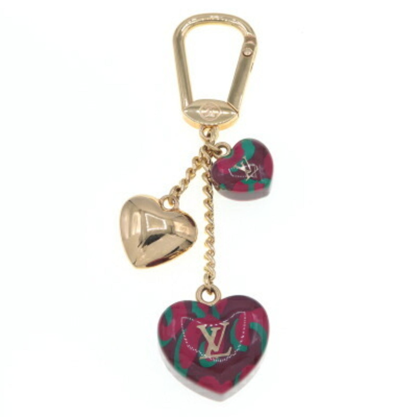 Louis Vuitton Other Metal Red Key Rings
