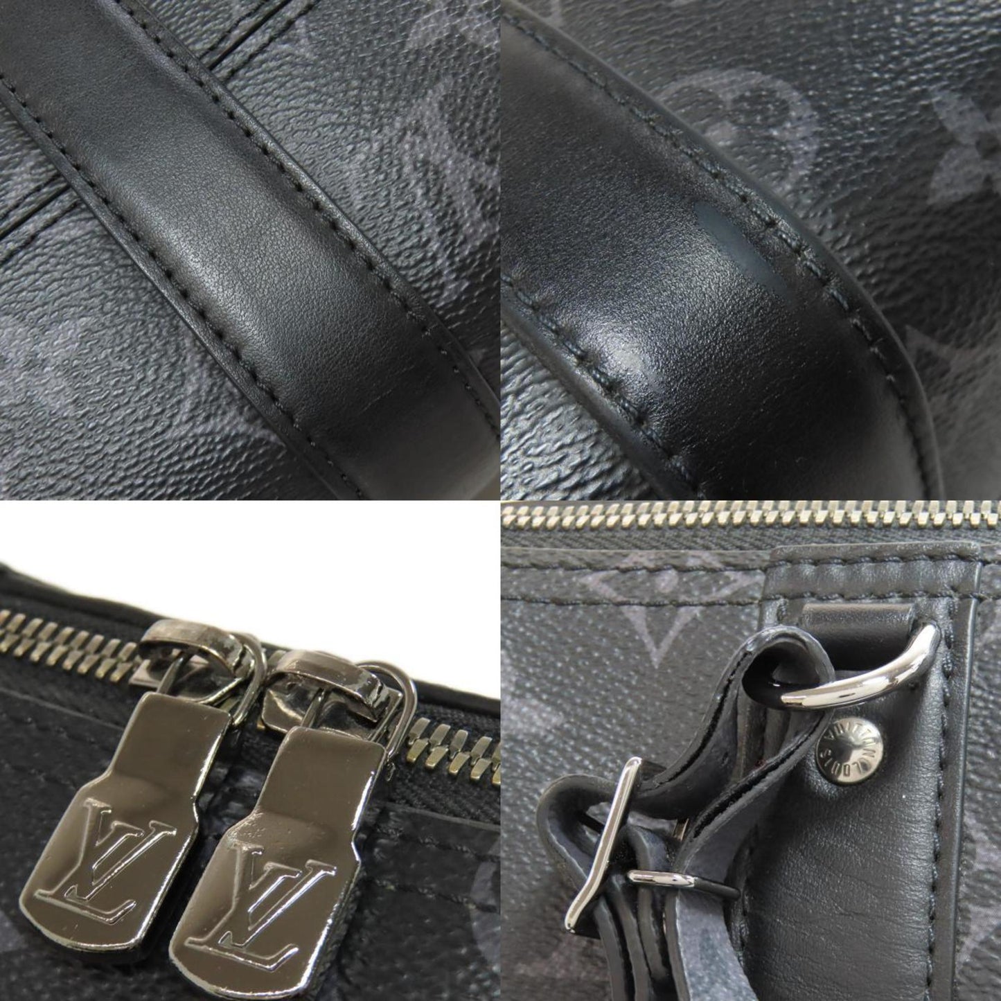 Louis Vuitton Monogram Canvas Black Shoulder Bags
