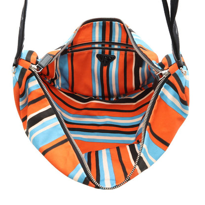 Prada Canvas Blue Shoulder Bags