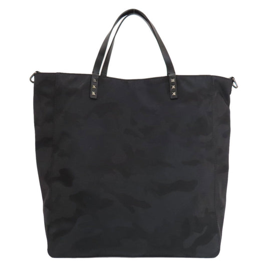 Valentino Nylon Black Tote Bags