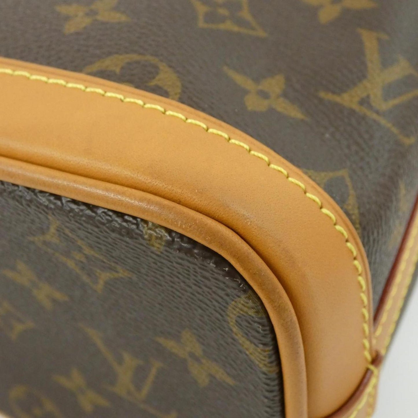 Louis Vuitton Coated Canvas Brown Shoulder Bags
