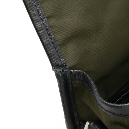Prada Nylon Green Shoulder Bags