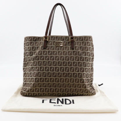 Fendi Nylon Brown Handbags