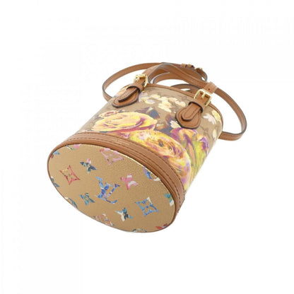 Louis Vuitton Coated Canvas Gold Shoulder Bags