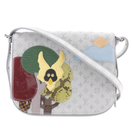 Louis Vuitton Monogram Canvas Gray Shoulder Bags