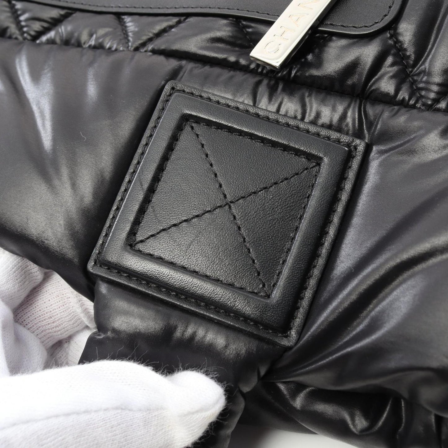 Chanel Nylon Black Tote Bags