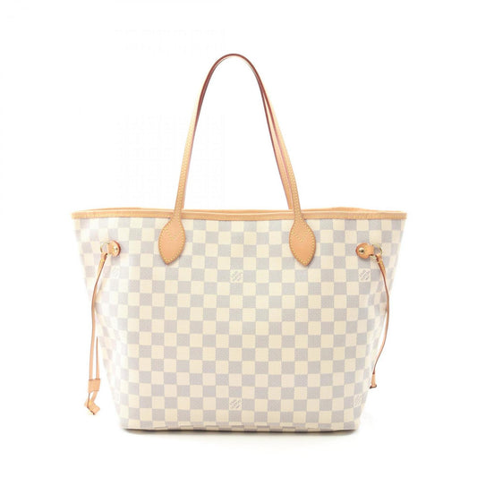 Louis Vuitton Coated Canvas White Tote Bags