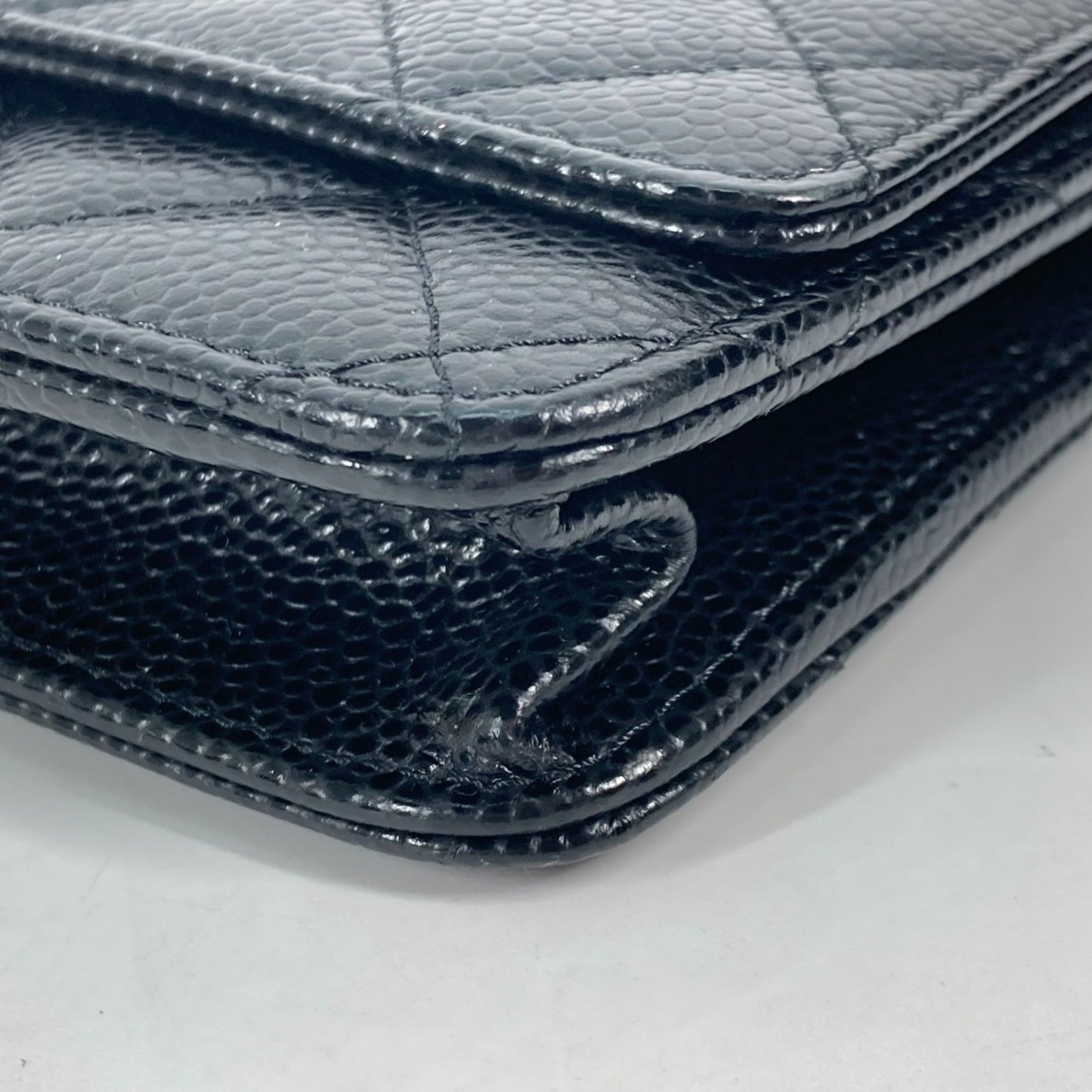 Chanel Calfskin Black Shoulder Bags