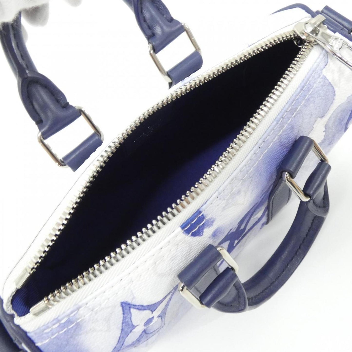 Louis Vuitton Coated Canvas Blue Travel Bags