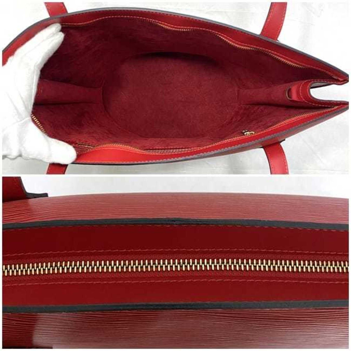 Louis Vuitton Epi Red Tote Bags