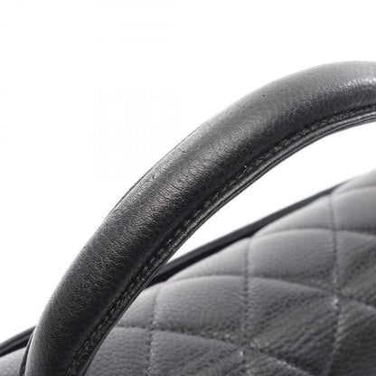 Chanel Calfskin Black Handbags