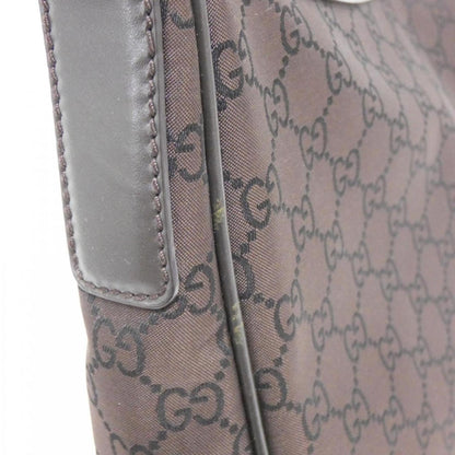 Gucci Nylon Brown Shoulder Bags