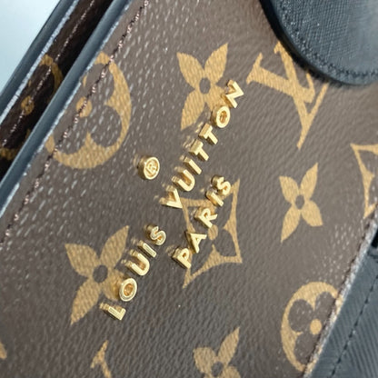 Louis Vuitton Monogram Canvas Black Shoulder Bags