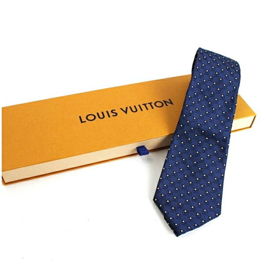 Louis Vuitton Silk Blue Ties