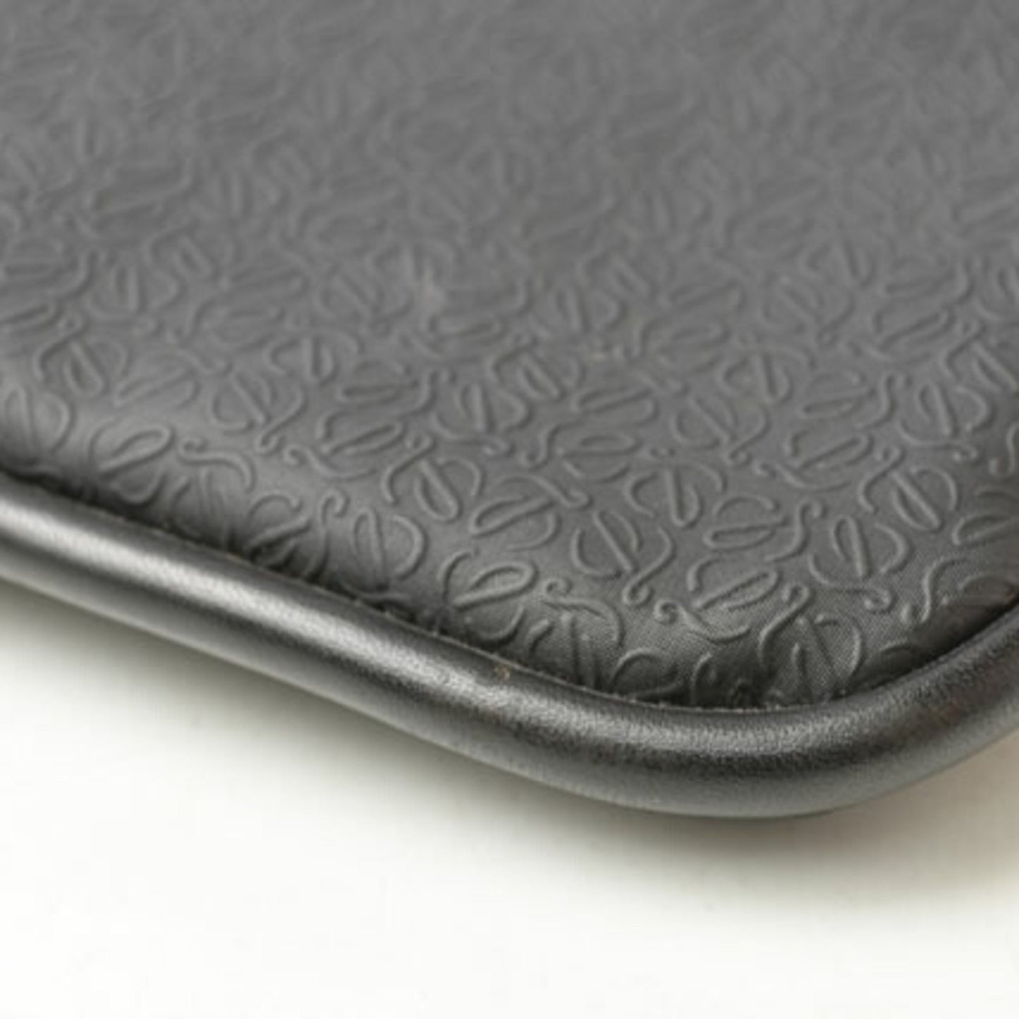 Loewe Coated Canvas Black Shoulder Bags