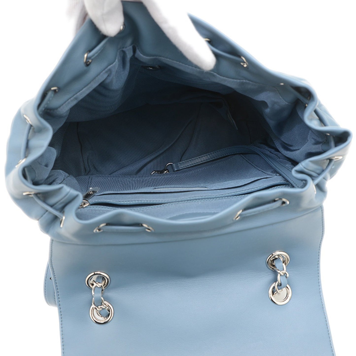 Chanel Others Blue Backpacks