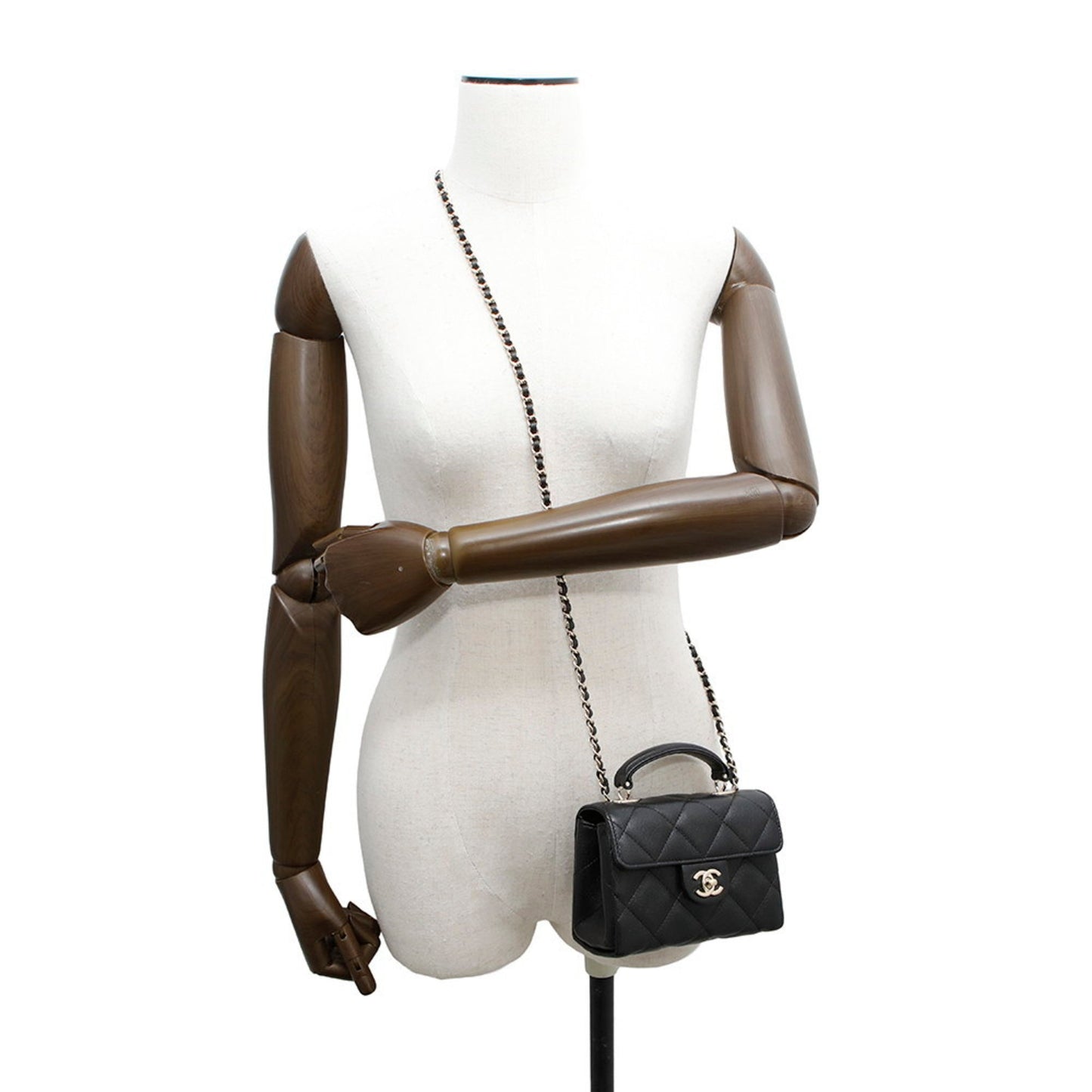Chanel Calfskin Black Clutch Bags