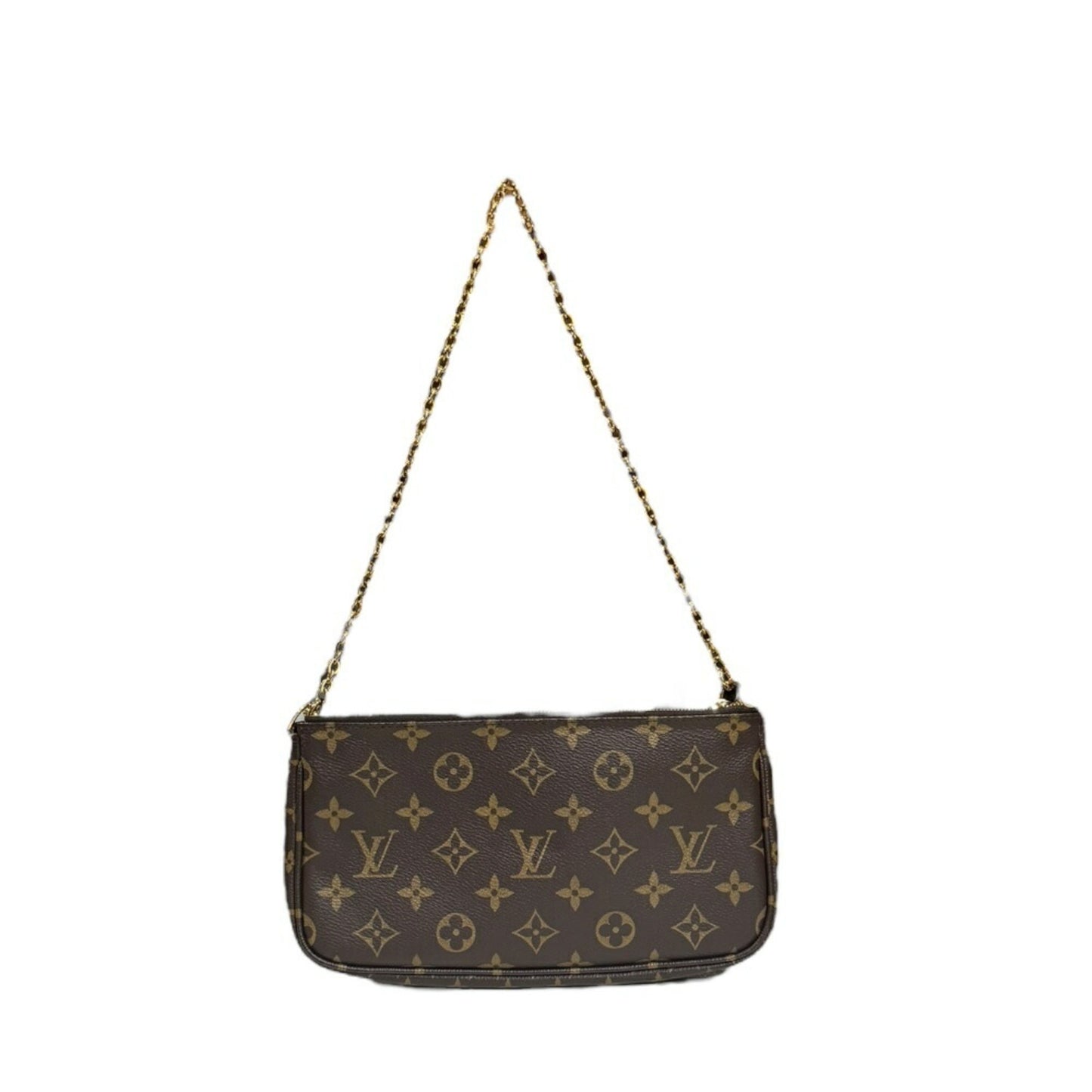 Louis Vuitton Monogram Canvas Brown Shoulder Bags