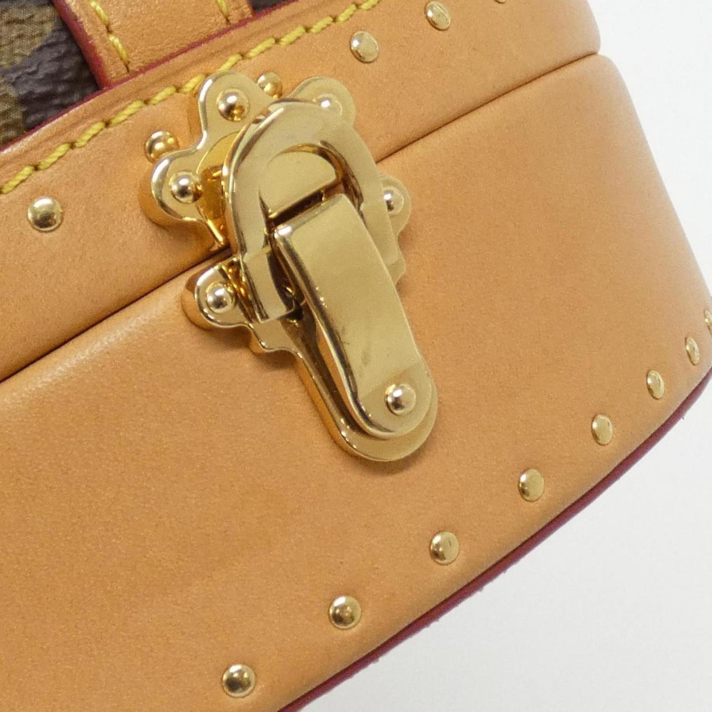 Louis Vuitton Coated Canvas Brown Handbags