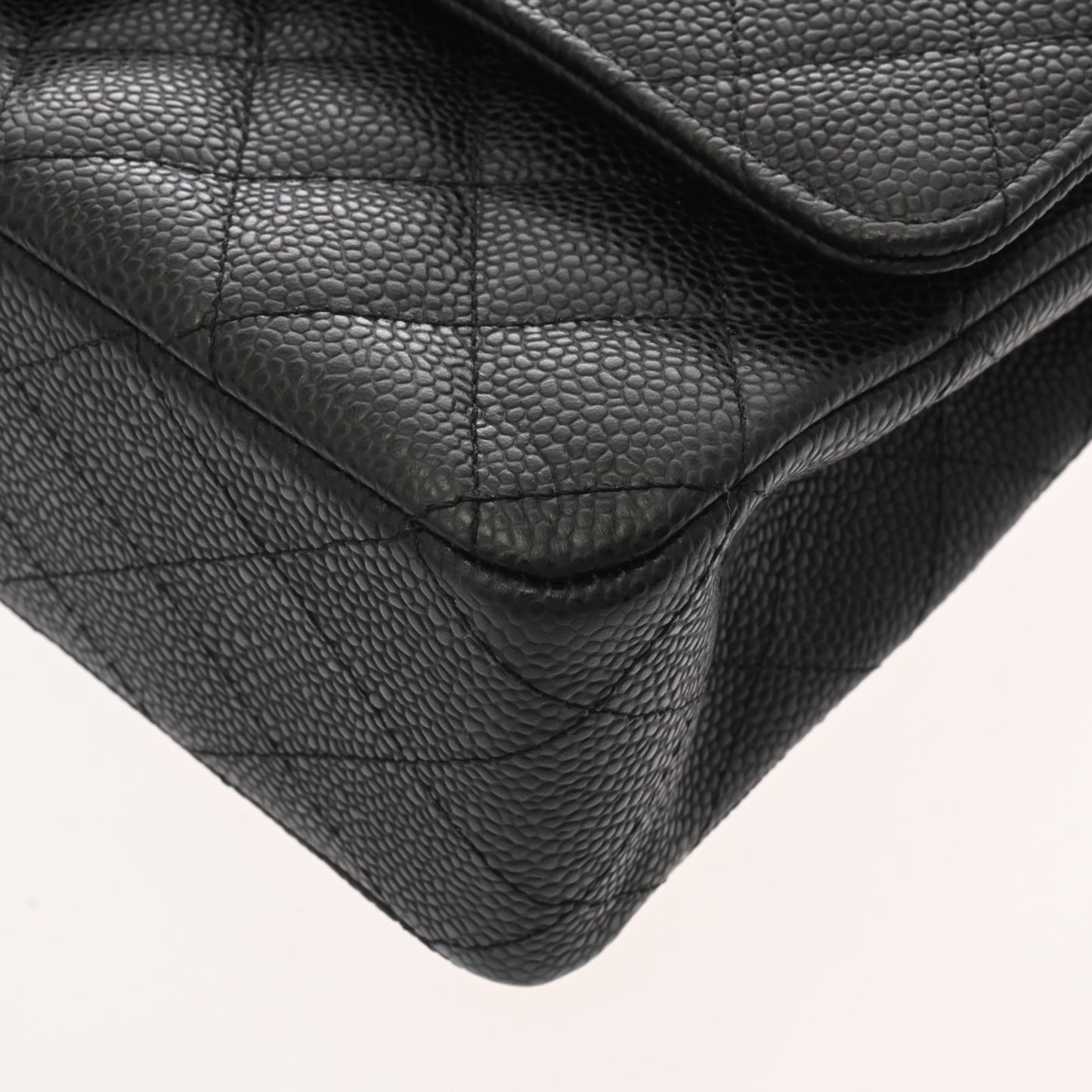 Chanel Calfskin Black Shoulder Bags