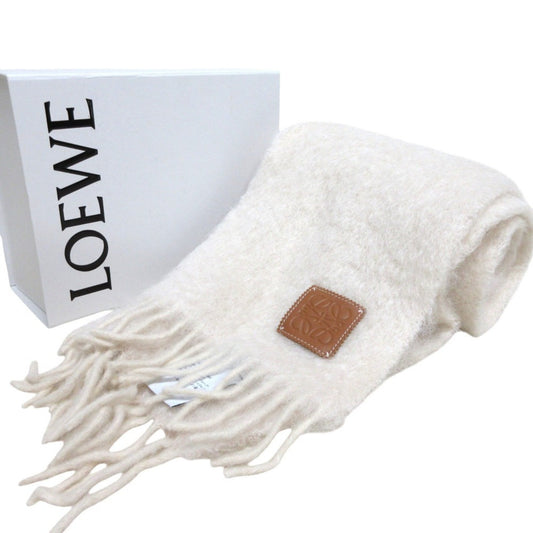 Loewe Wool White Scarves