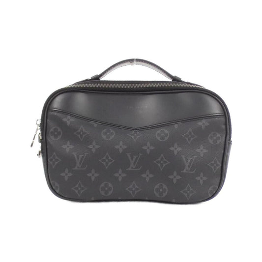 Louis Vuitton Coated Canvas Black Shoulder Bags