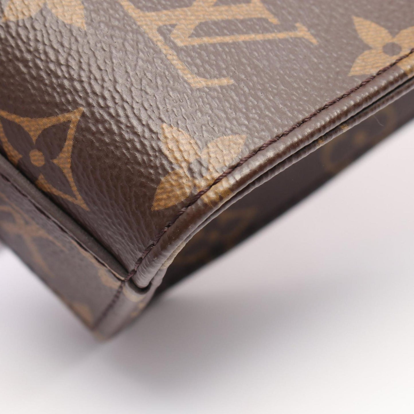 Louis Vuitton Coated Canvas Brown Handbags