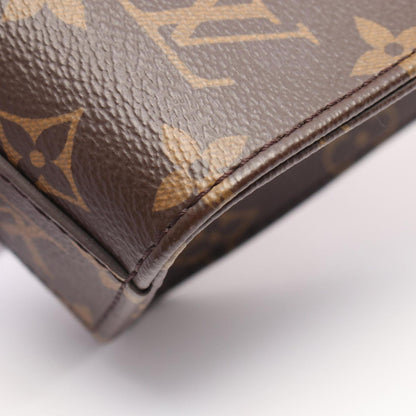 Louis Vuitton Coated Canvas Brown Handbags