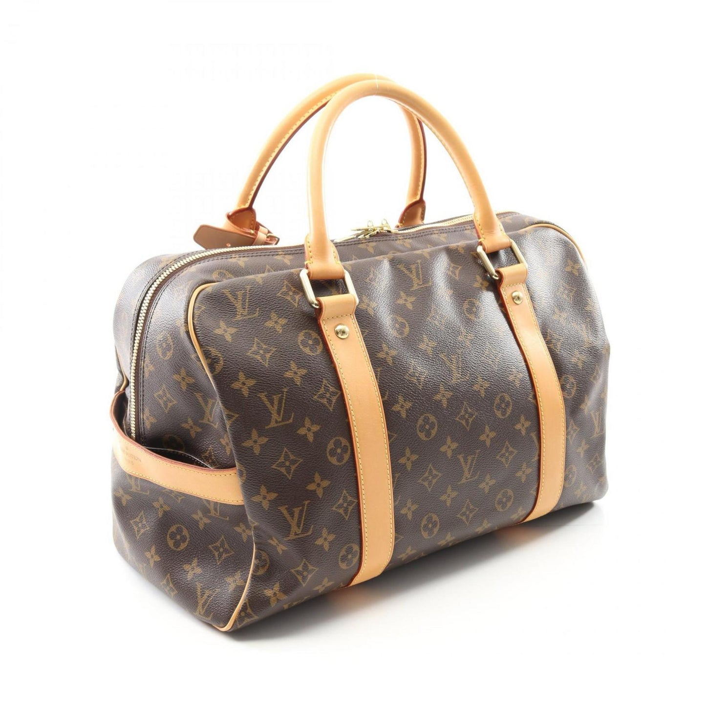 Louis Vuitton Coated Canvas Brown Travel Bags