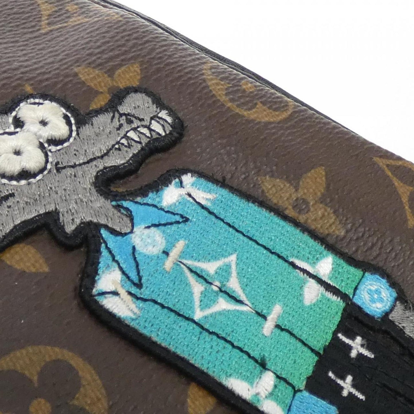 Louis Vuitton Coated Canvas Black Small Bags